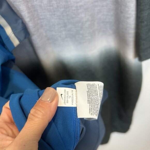 Lot Of 2 Nike Tiger Woods Collection Perforated Panel Golf Polo Mens XL 585783 - Picture 10 of 12